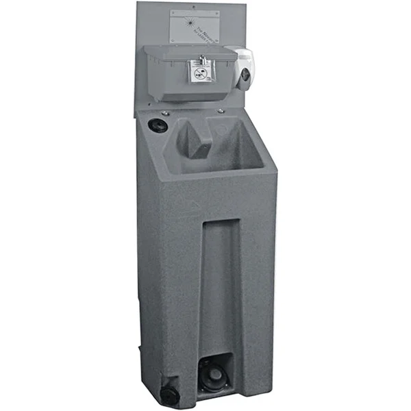 Hand washing station by Indeco Site Services, promoting hygiene in the Bay Area